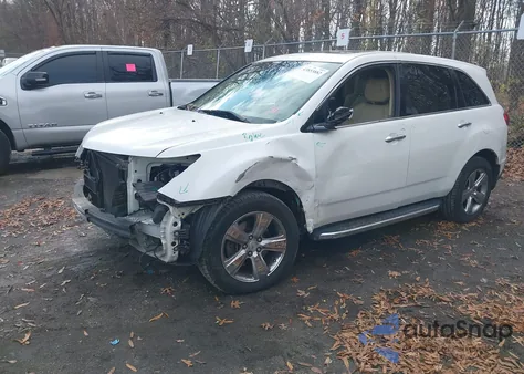 2012 Acura Mdx Technology Package из США, поврежденный, VIN 2HNYD2H3XCH510691